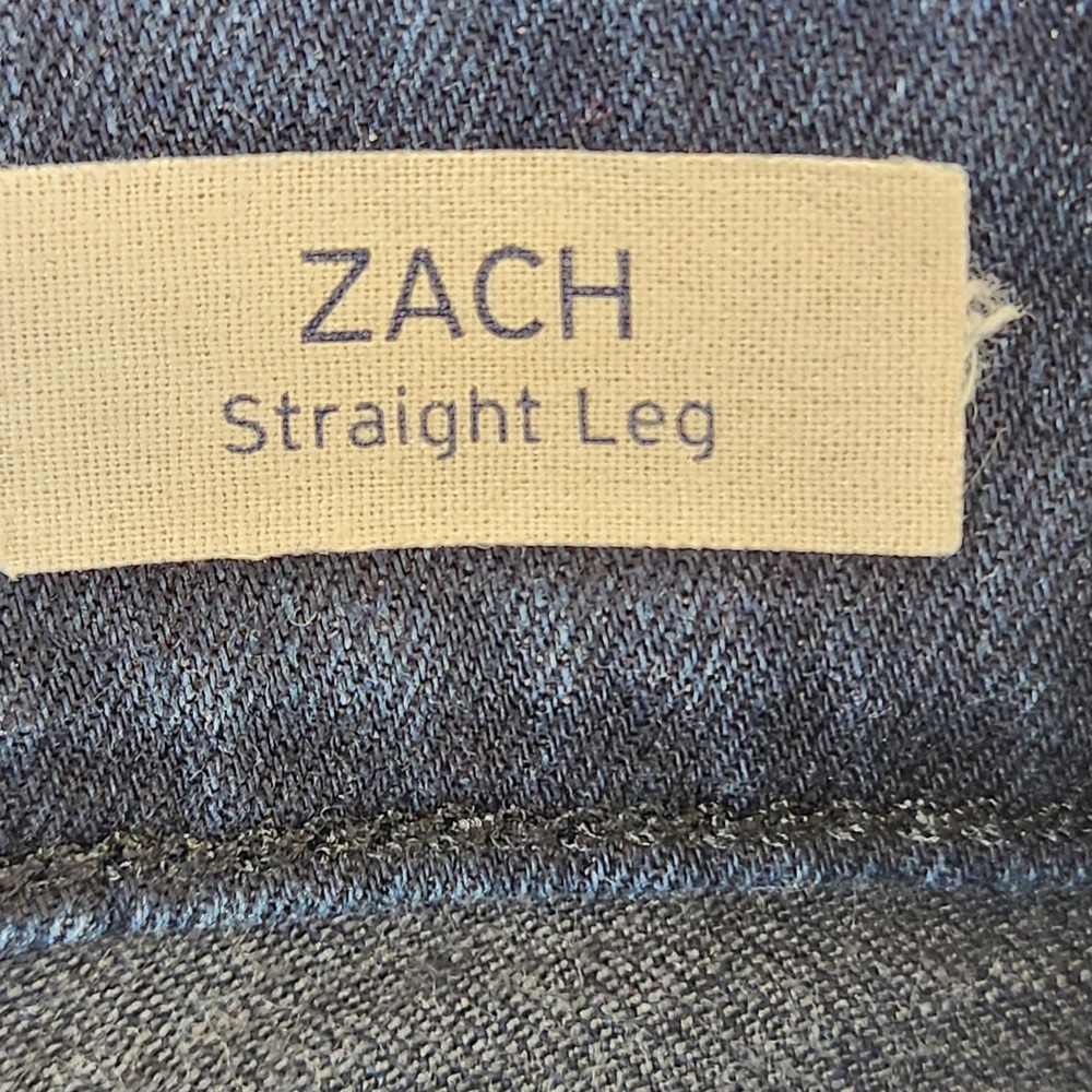 Mavi Jeans Mens 32x30 Zach Straight Leg Faded Stretch Flex Denim Pants Dark Blue - Picture 6 of 16